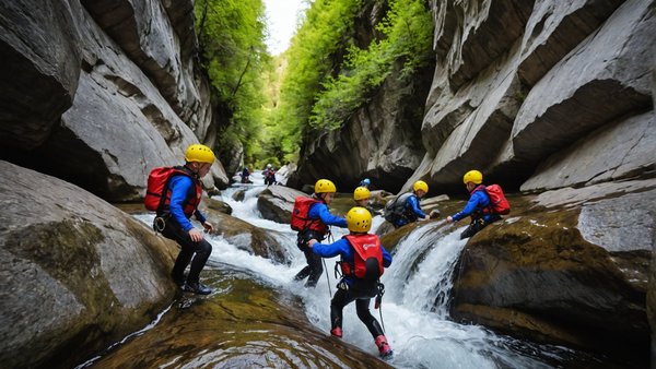 À partir de quel âge les enfants peuvent faire du canyoning dans les pyrénées-orientales ?